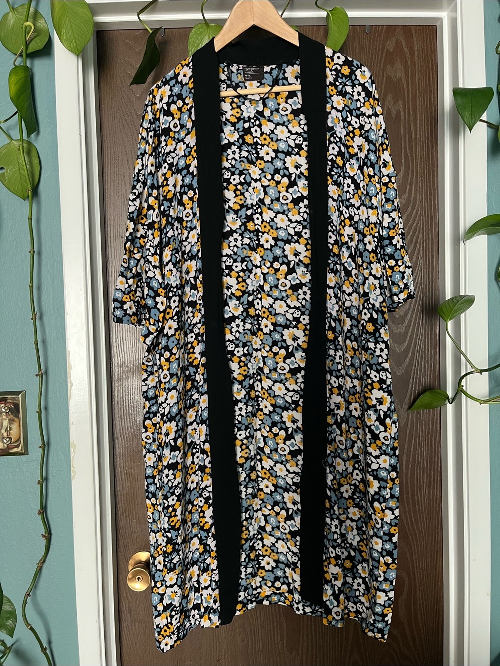 Free press kimono/robe OS
